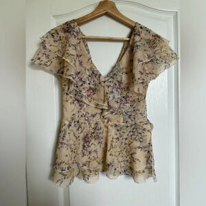 RIVER ISLAND Floral Top